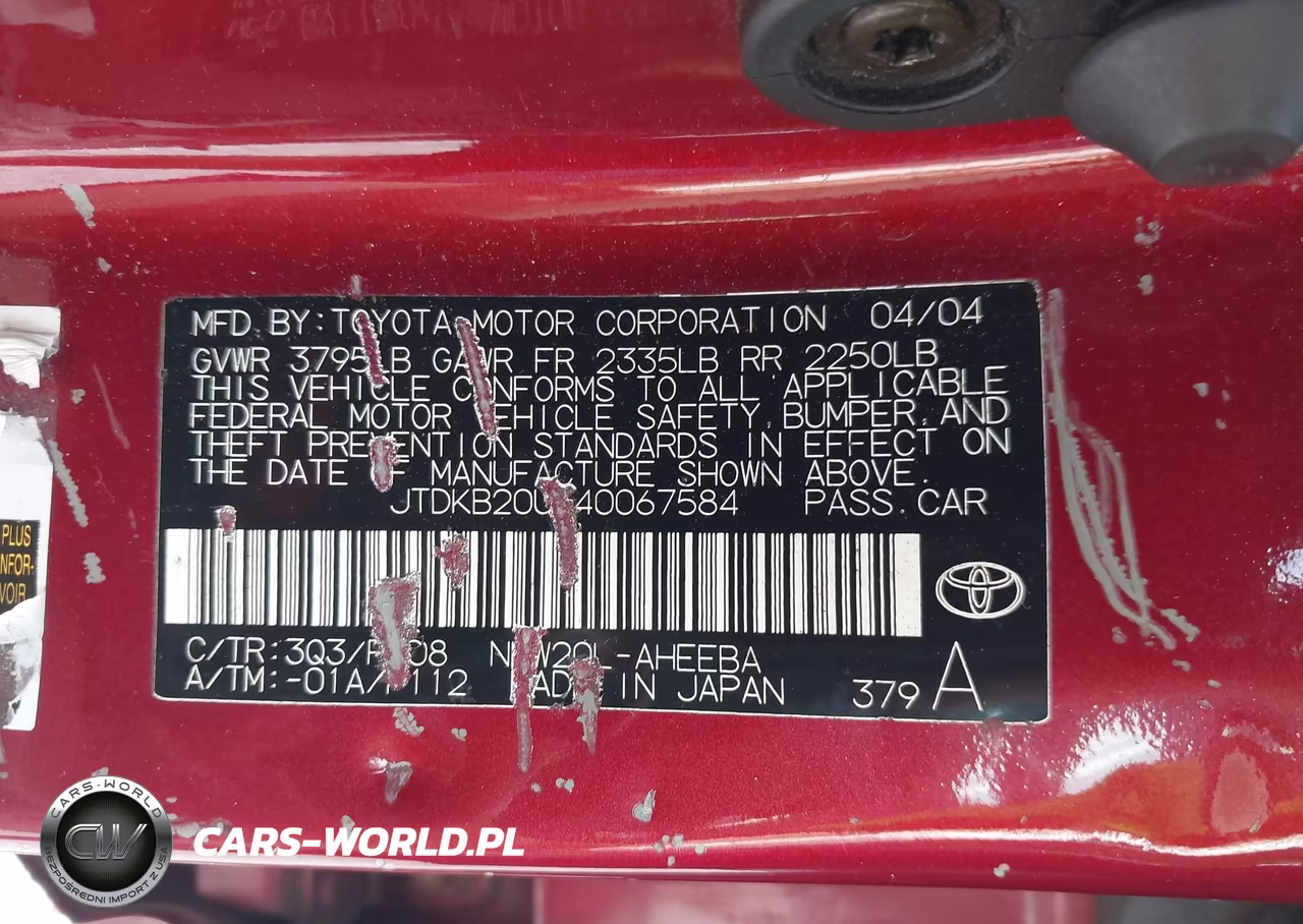 2004 Toyota Prius VIN:JTDKB20U140067584 - 9