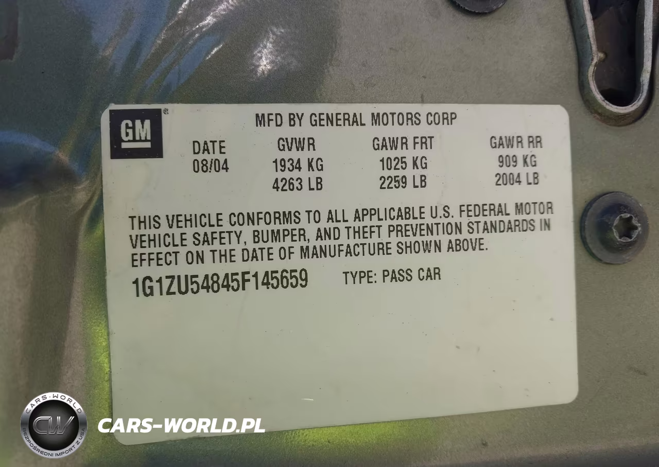 2005 Chevrolet Malibu Lt VIN:1G1ZU54845F145659 - 9