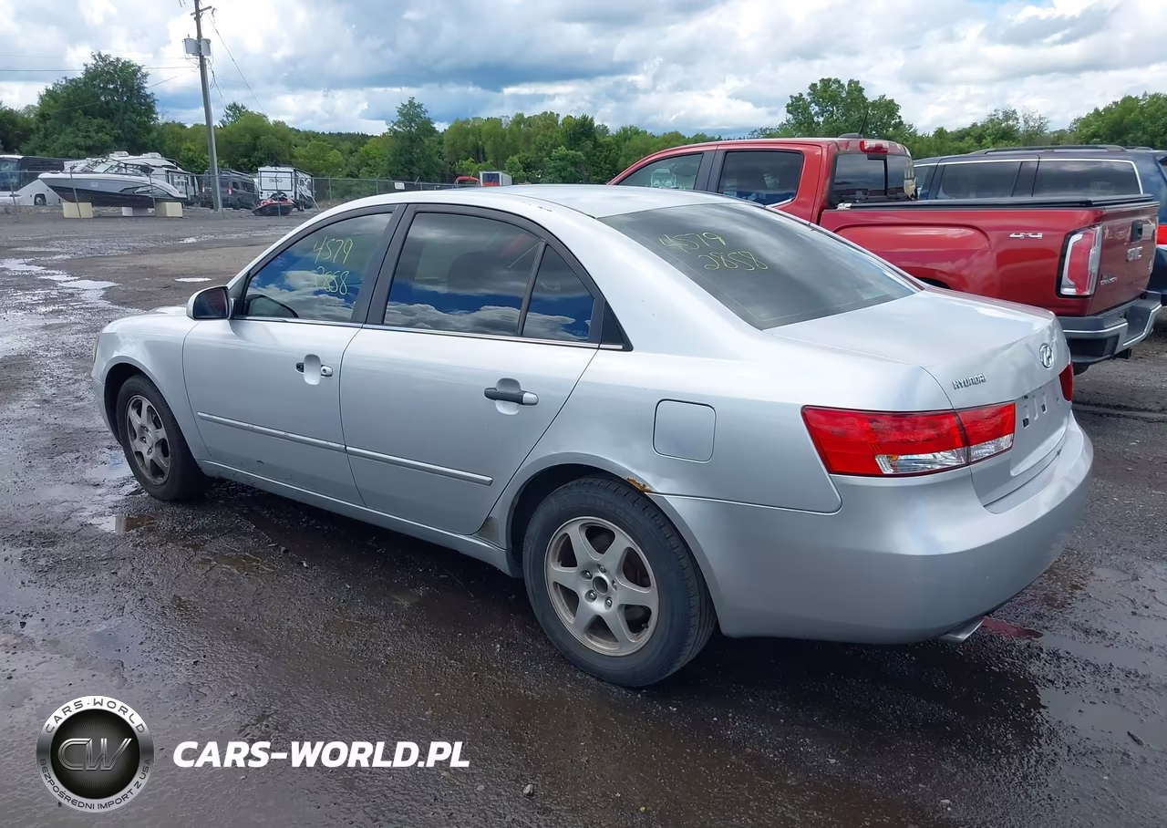 2006 Hyundai Sonata Gls V6-Lx V6 VIN:5NPEU46F46H099172 - 3