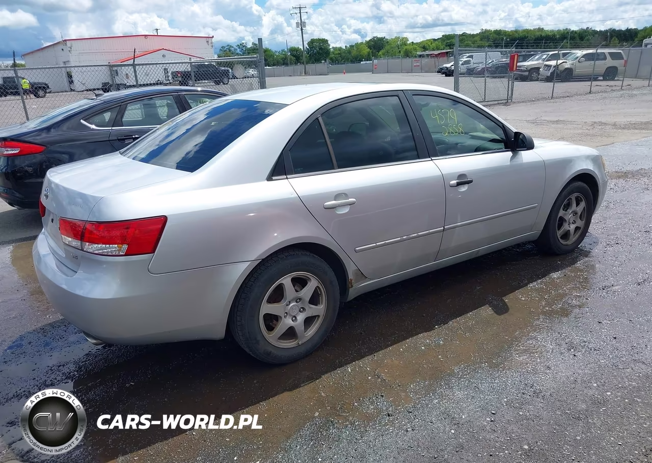 2006 Hyundai Sonata Gls V6-Lx V6 VIN:5NPEU46F46H099172 - 4