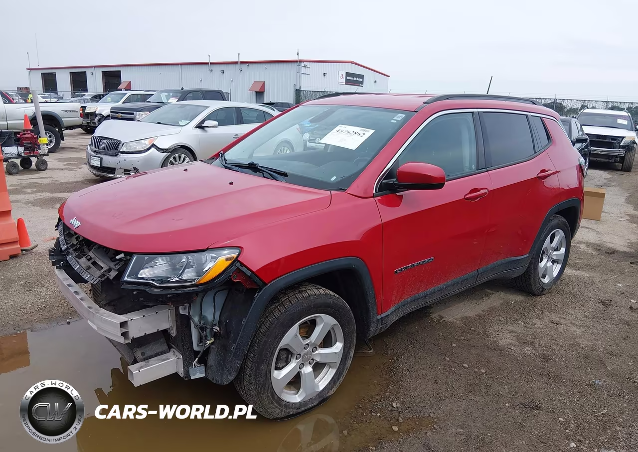 2020 Jeep Compass Latitude Fwd VIN:3C4NJCBB2LT225157 - 2