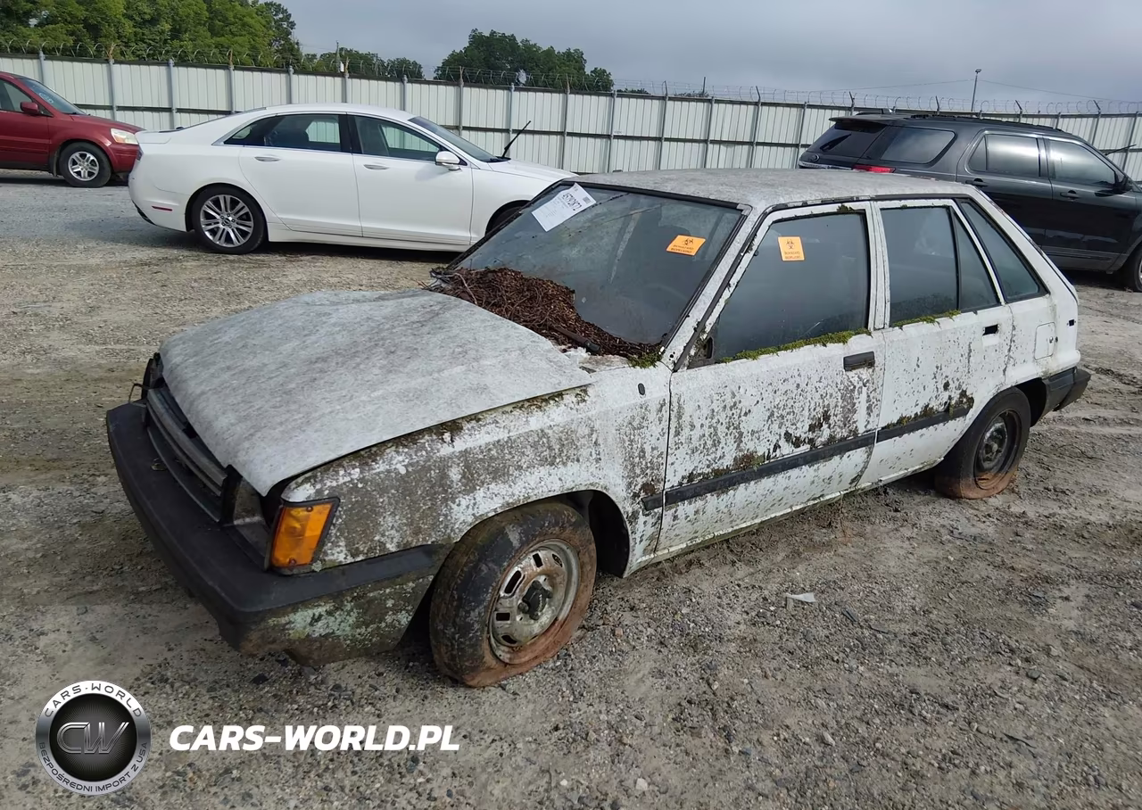 1984 Toyota Tercel Deluxe VIN:JT2AL32HXE0188414 - 2