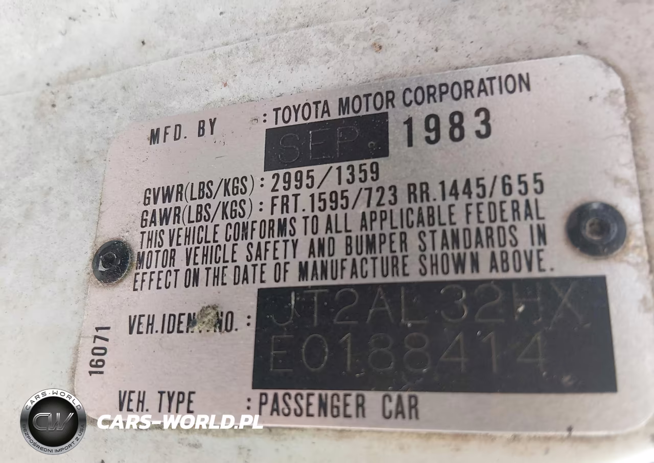 1984 Toyota Tercel Deluxe VIN:JT2AL32HXE0188414 - 9