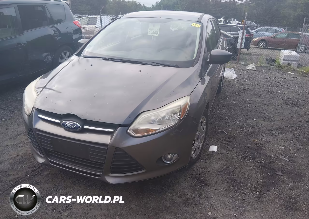 2012 Ford Focus Se VIN:1FAHP3K2XCL124252 - 2