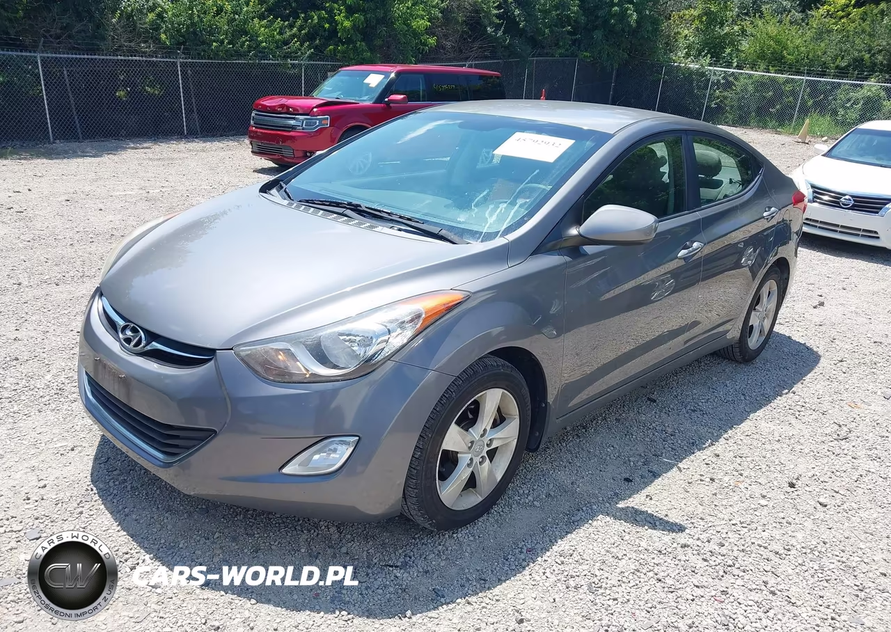 2012 Hyundai Elantra Gls VIN:5NPDH4AE4CH132164 - 2