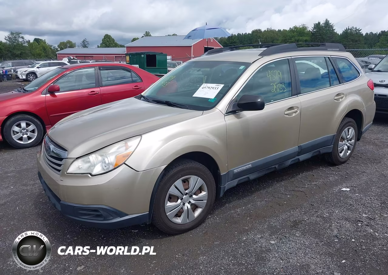 2010 Subaru Outback 2.5I VIN:4S4BRBAC5A3353784 - 2
