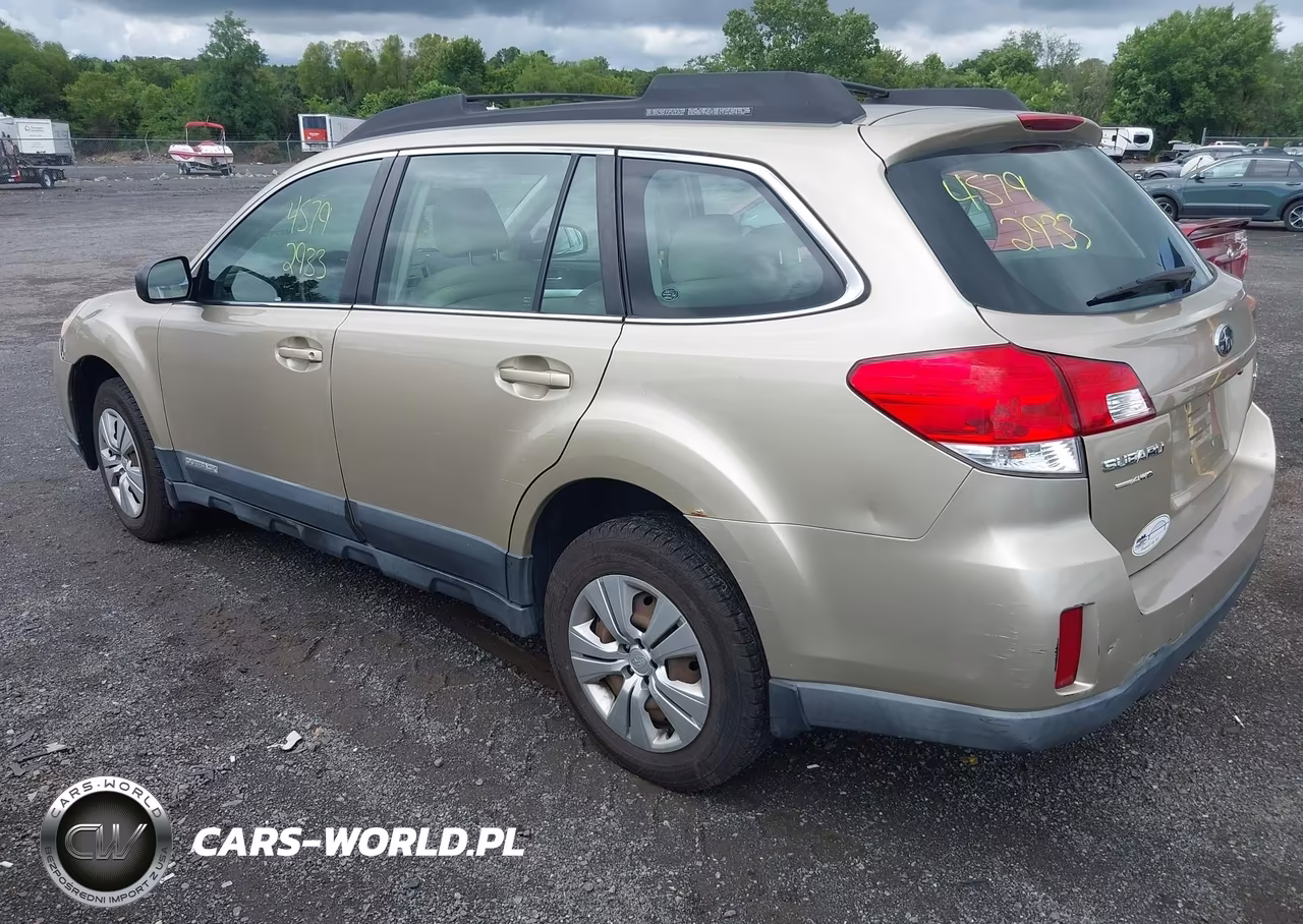 2010 Subaru Outback 2.5I VIN:4S4BRBAC5A3353784 - 3