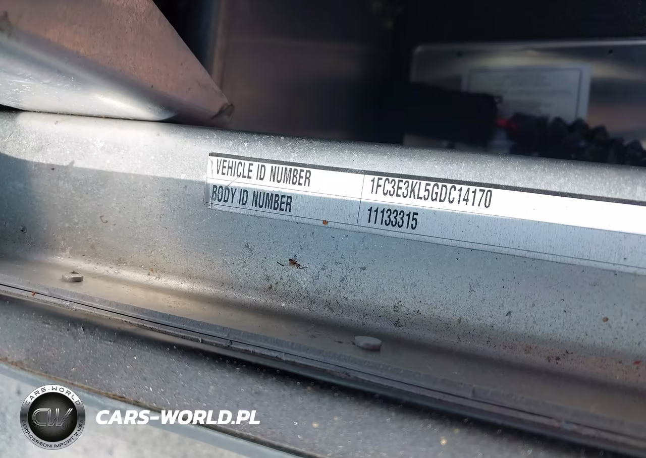 2016 Ford E-350 Stripped VIN:1FC3E3KL5GDC14170 - 9