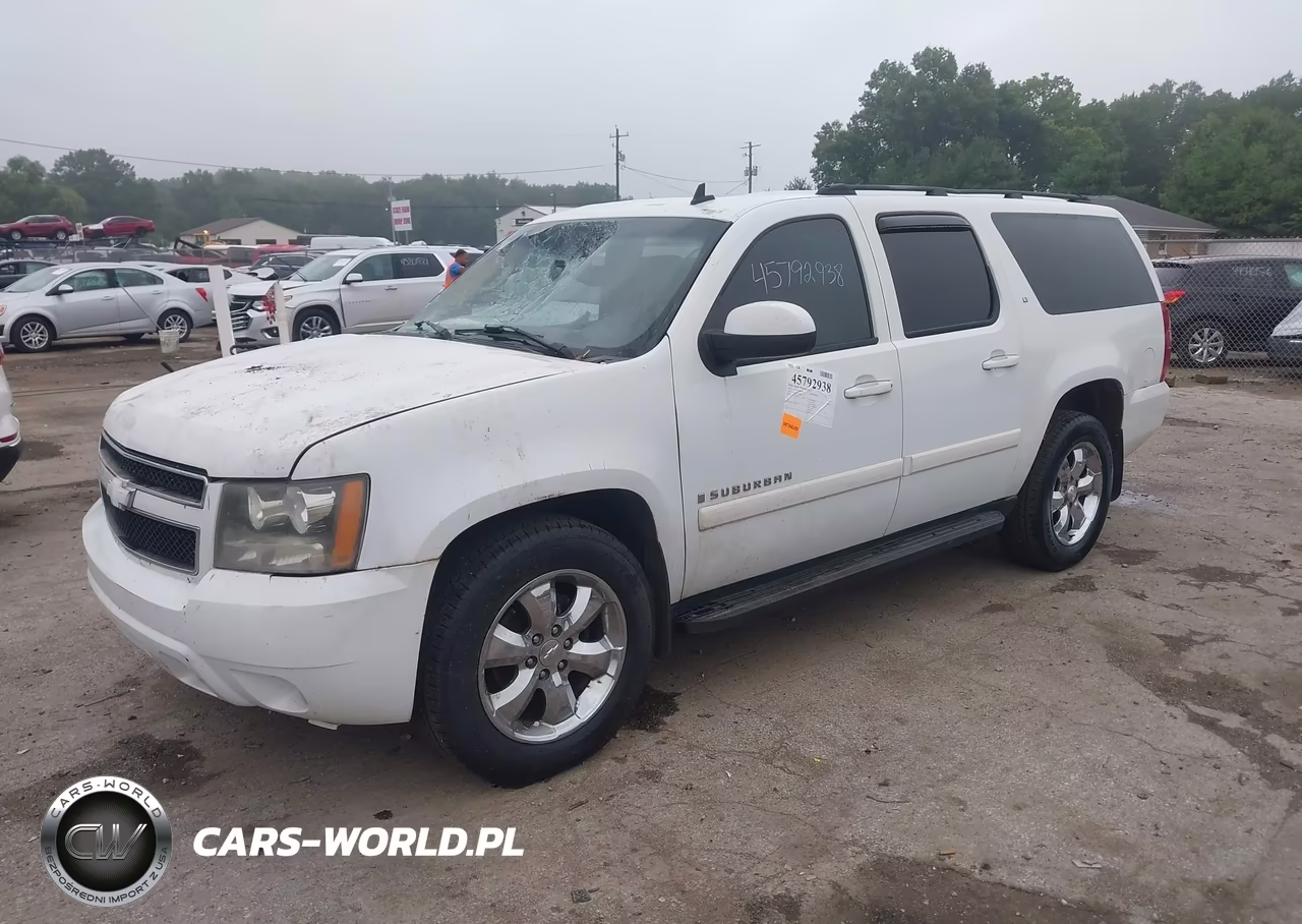2007 Chevrolet Suburban Lt VIN:1GNFK16307J223808 - 2