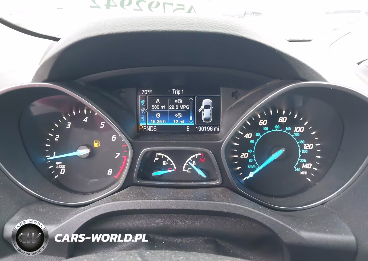 2014 Ford Escape Titanium VIN:1FMCU9J9XEUA13367 - 7