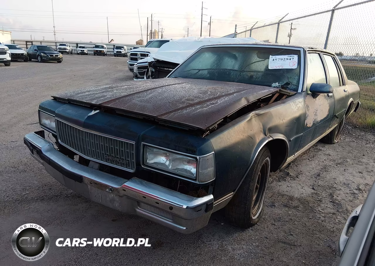 1989 Chevrolet Caprice Classic VIN:1G1BN51E5KR179726 - 2