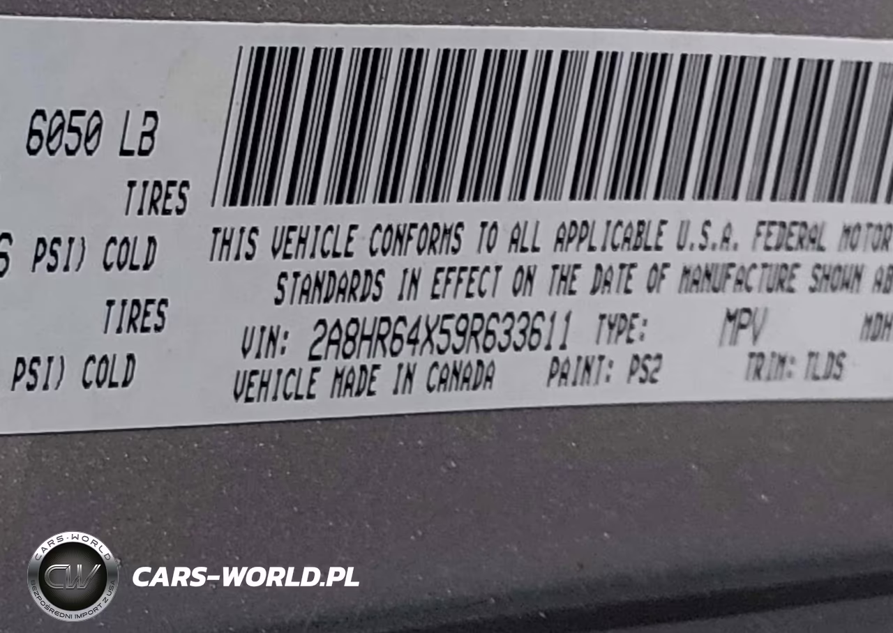 2009 Chrysler Town & Country Limited VIN:2A8HR64X59R633611 - 9