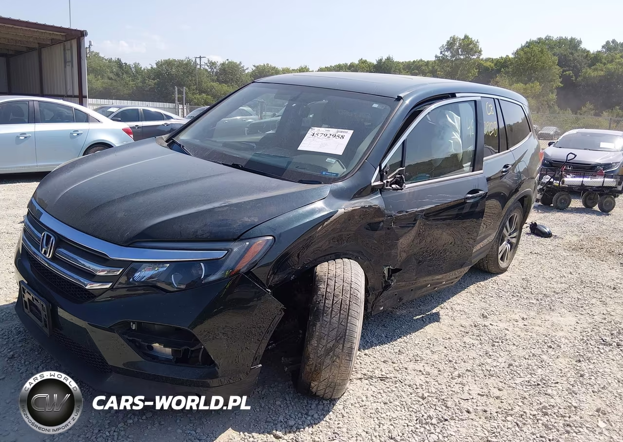 2016 Honda Pilot Ex-L VIN:5FNYF6H53GB006181 - 2
