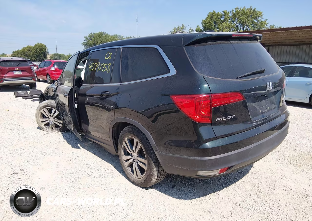 2016 Honda Pilot Ex-L VIN:5FNYF6H53GB006181 - 3