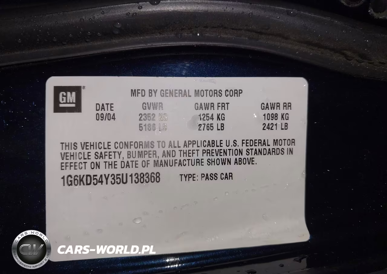 2005 Cadillac Deville VIN:1G6KD54Y35U138368 - 9