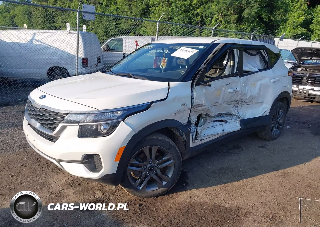 2021 Kia Seltos Lx VIN:KNDEPCAA2M7160033 - 2