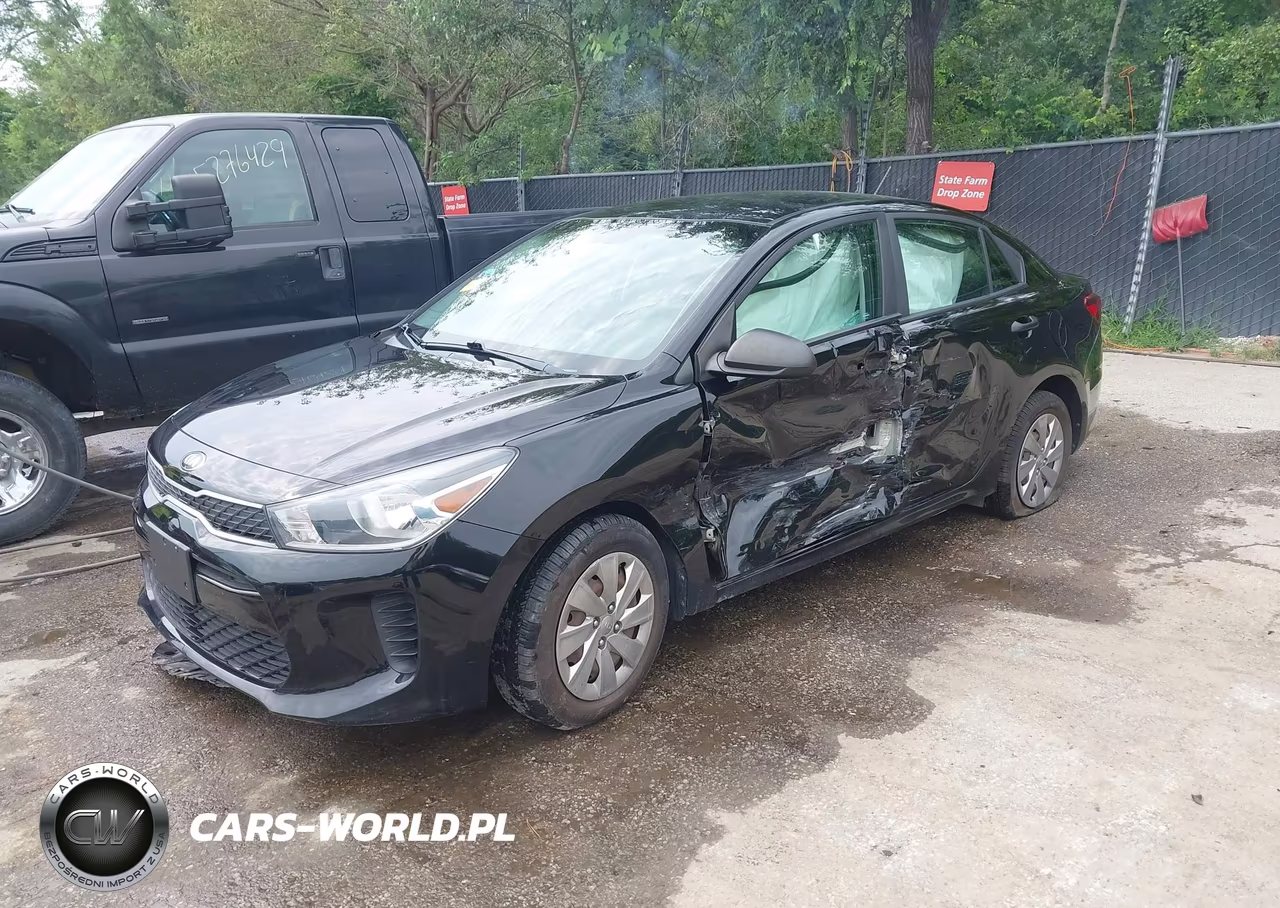 2018 Kia Rio Lx VIN:3KPA24ABXJE058518 - 2
