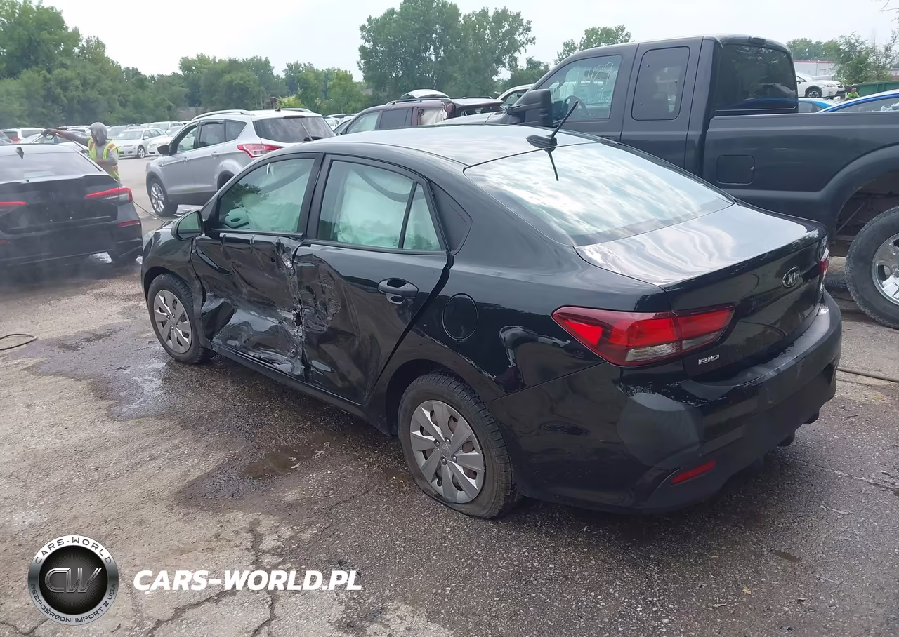 2018 Kia Rio Lx VIN:3KPA24ABXJE058518 - 3