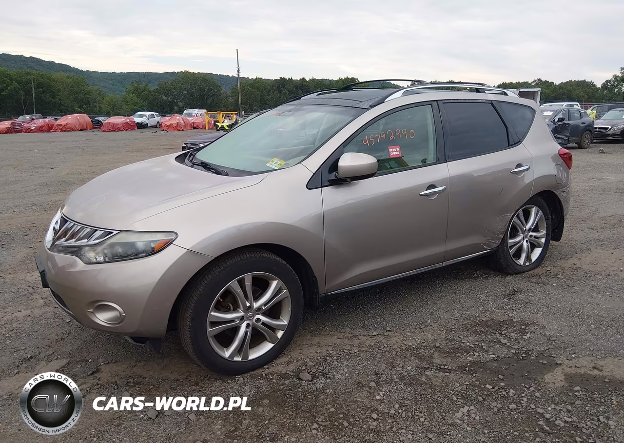 2010 Nissan Murano Le VIN:JN8AZ1MW6AW121438 - 2