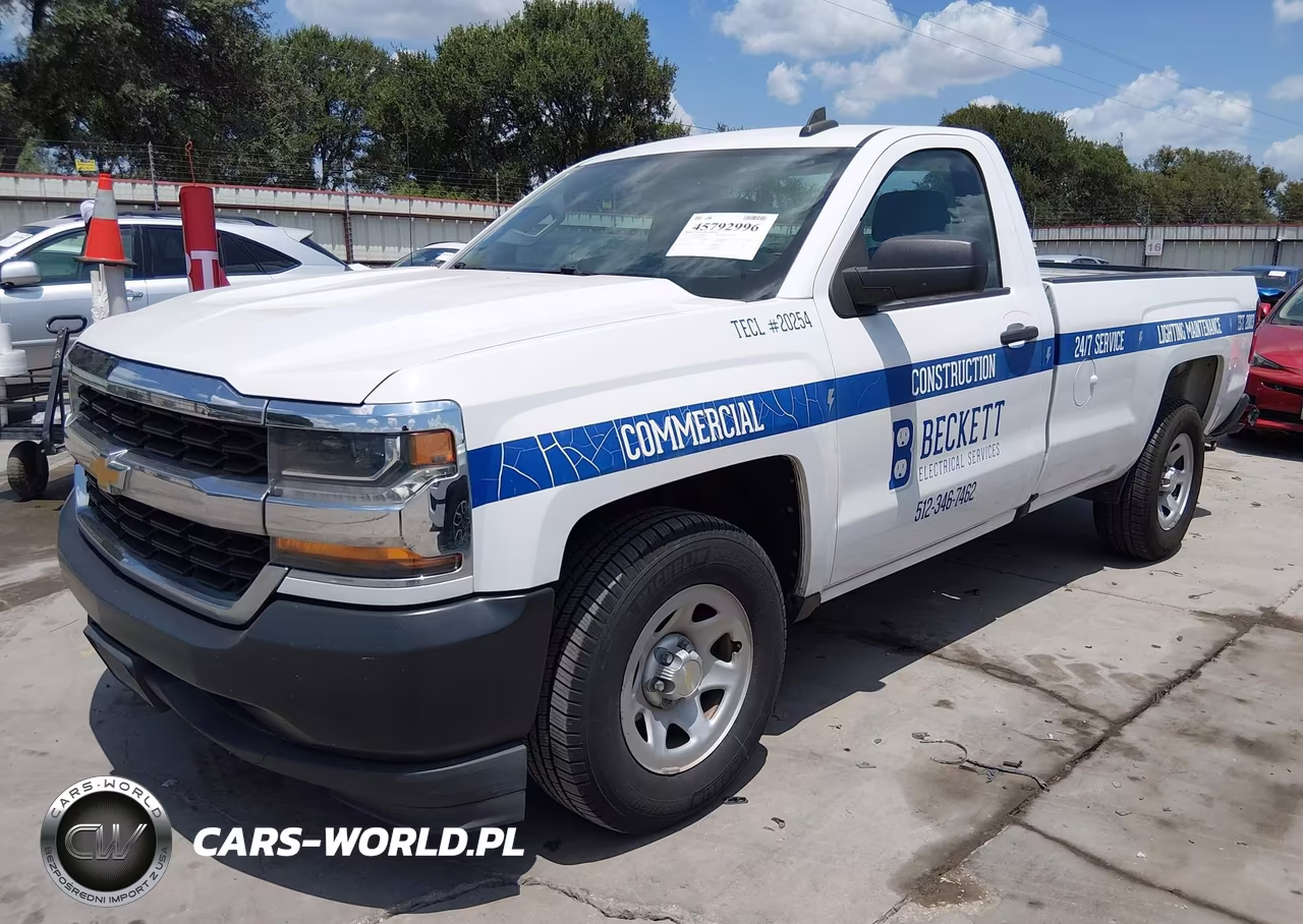 2017 Chevrolet Silverado 1500 Work Truck VIN:1GCNCNECXHZ340521 - 2