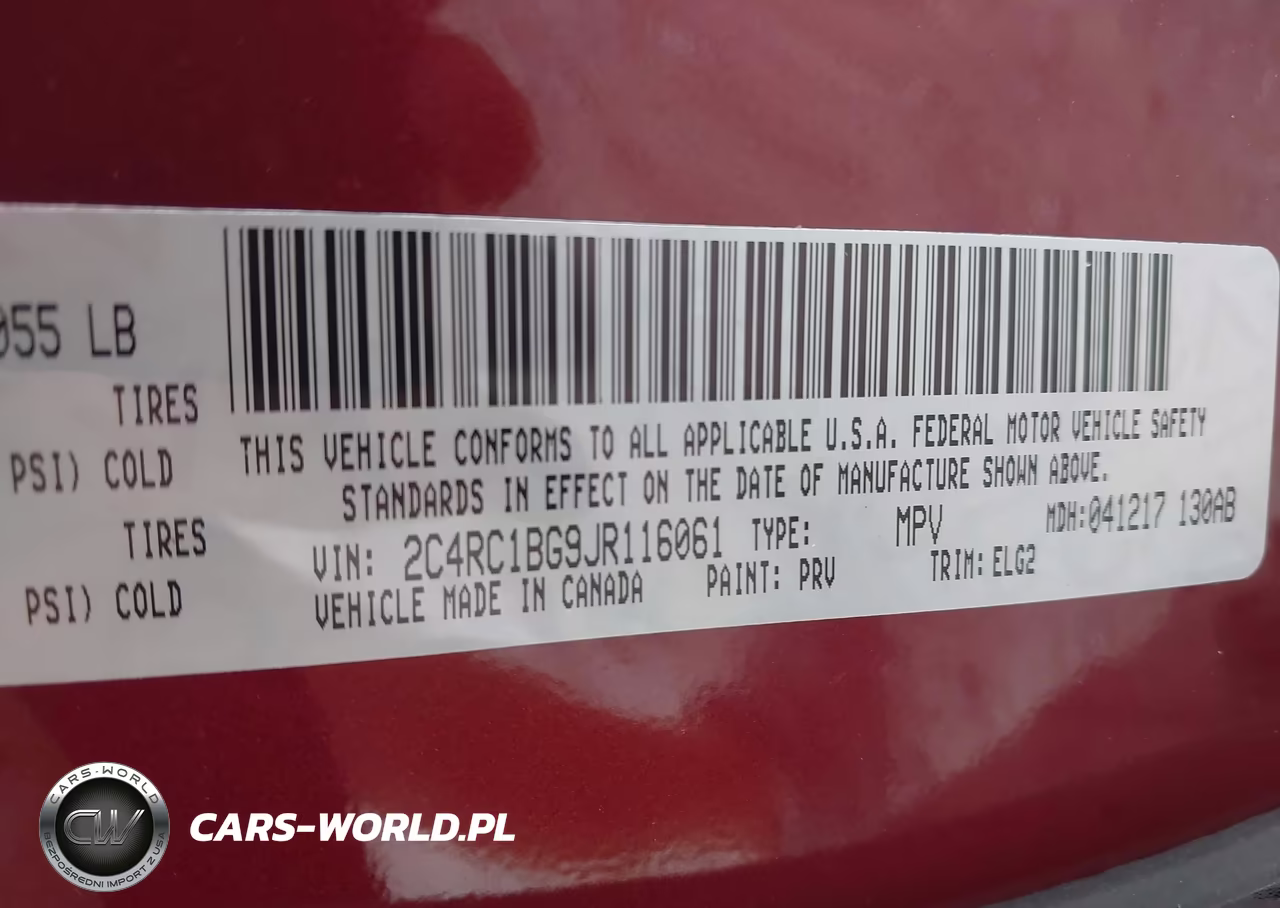 2018 Chrysler Pacifica Touring L VIN:2C4RC1BG9JR116061 - 9