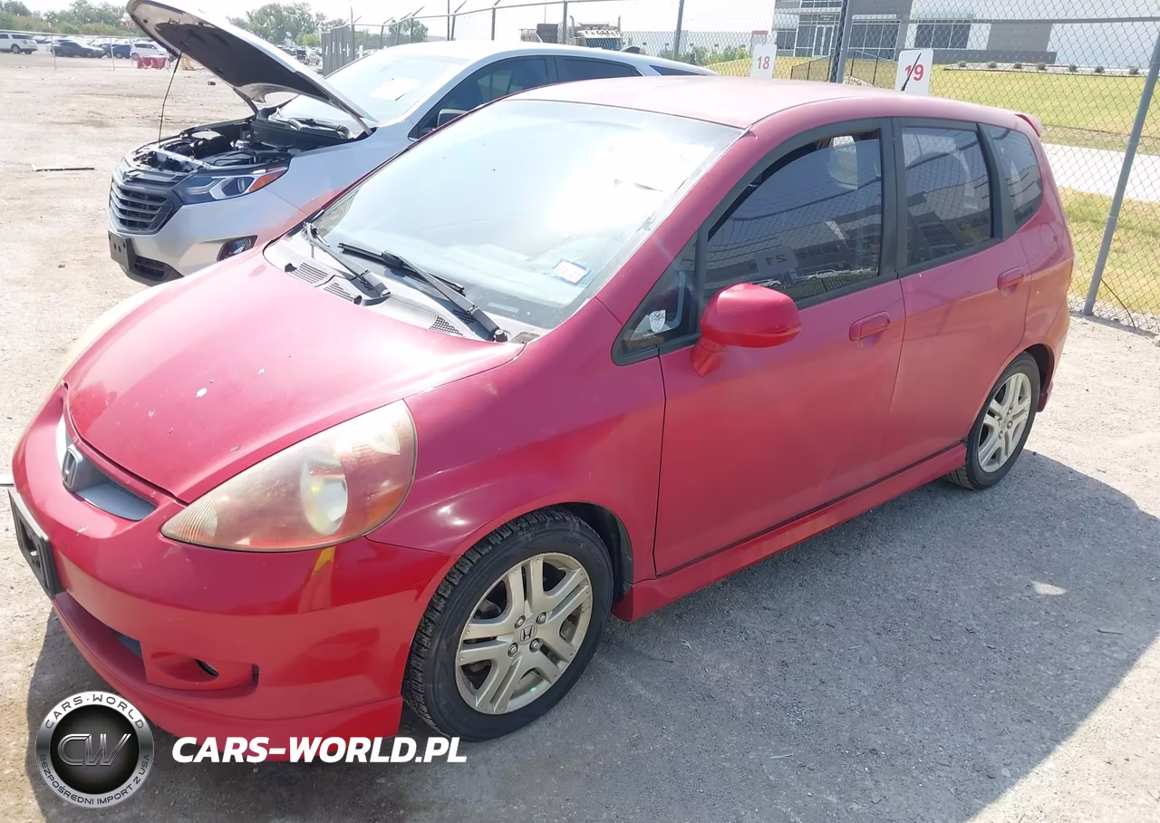 2007 Honda Fit Sport VIN:JHMGD38607S030299 - 2