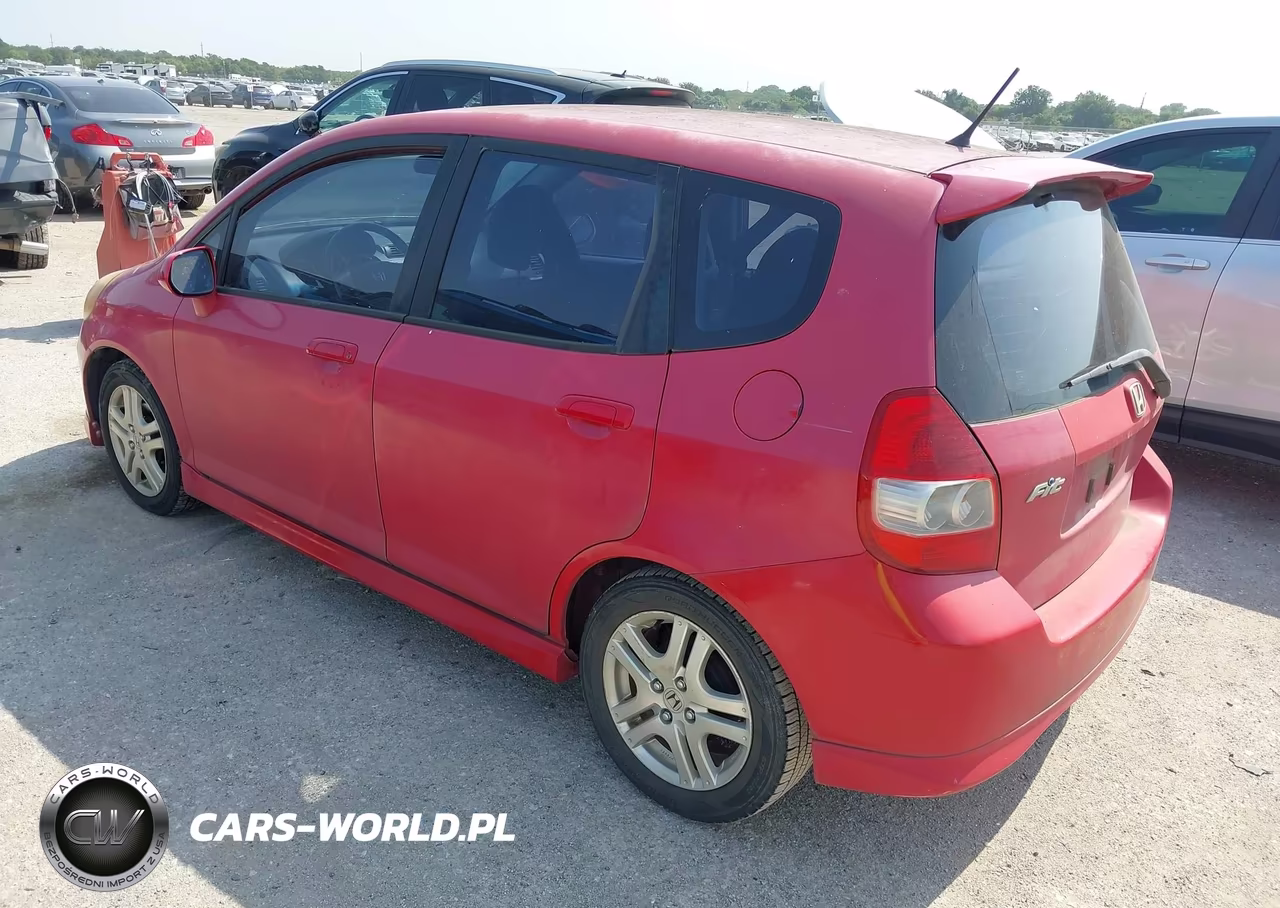 2007 Honda Fit Sport VIN:JHMGD38607S030299 - 3