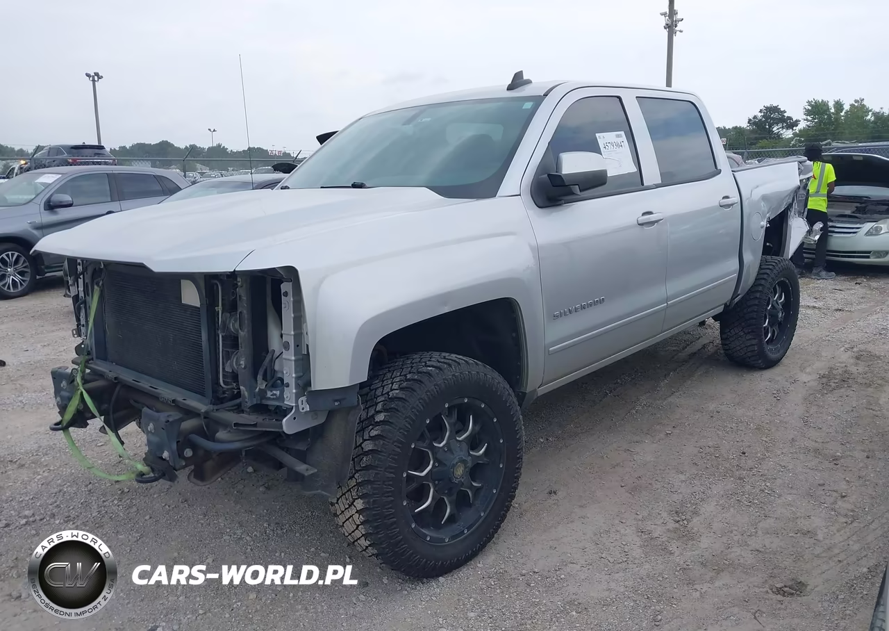 2018 Chevrolet Silverado 1500 2Lt VIN:3GCUKREC6JG492906 - 2