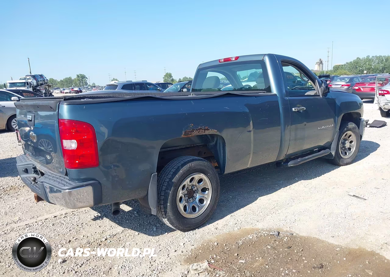 2007 Chevrolet Silverado 1500 Work Truck VIN:1GCEC14X07Z620671 - 4