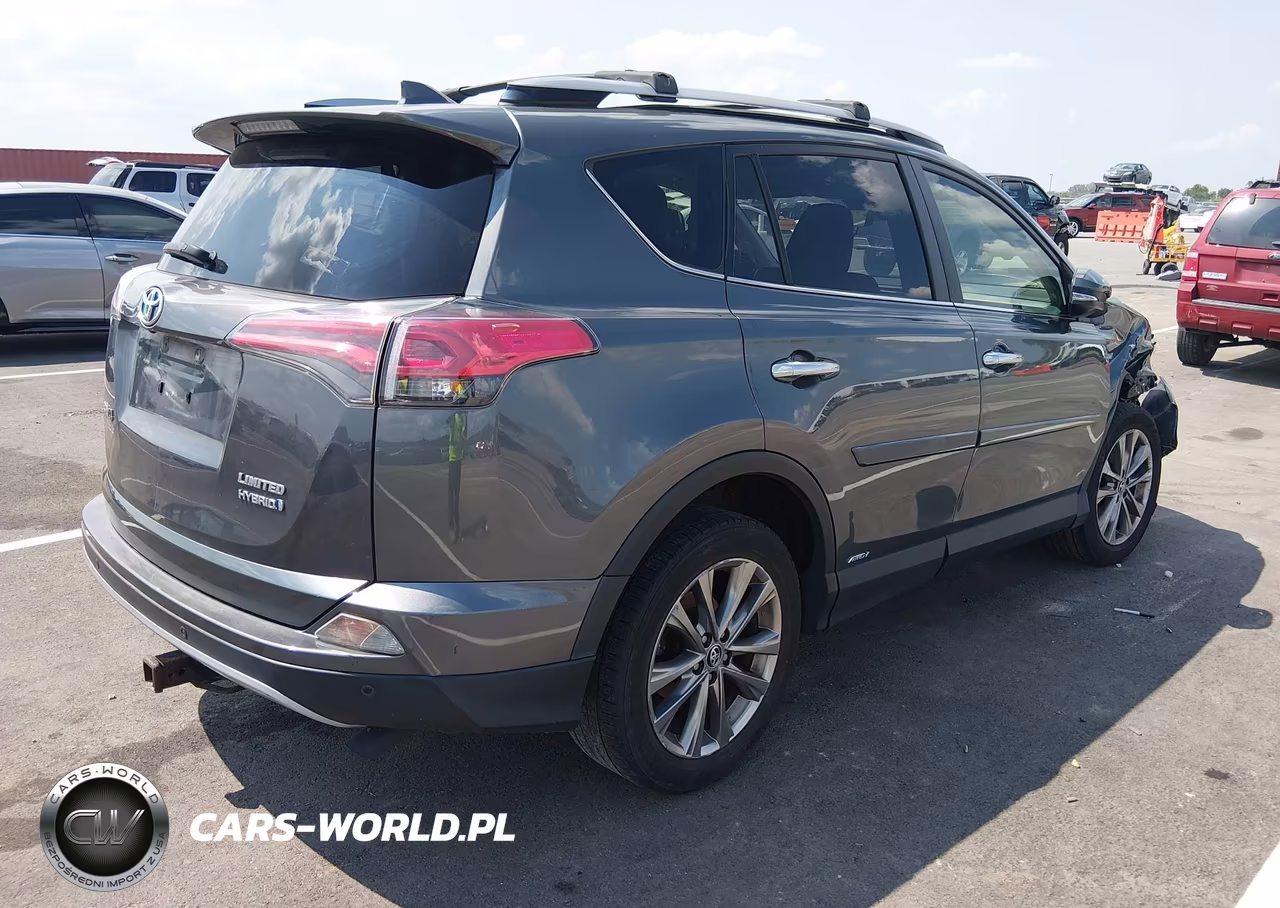 2017 Toyota Rav4 Hybrid Limited VIN:JTMDJREV5HD100364 - 4