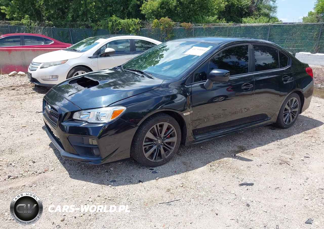 2015 Subaru Wrx VIN:JF1VA1A63F9827173 - 2