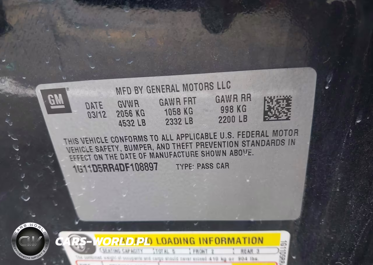 2013 Chevrolet Malibu Eco VIN:1G11D5RR4DF108897 - 9
