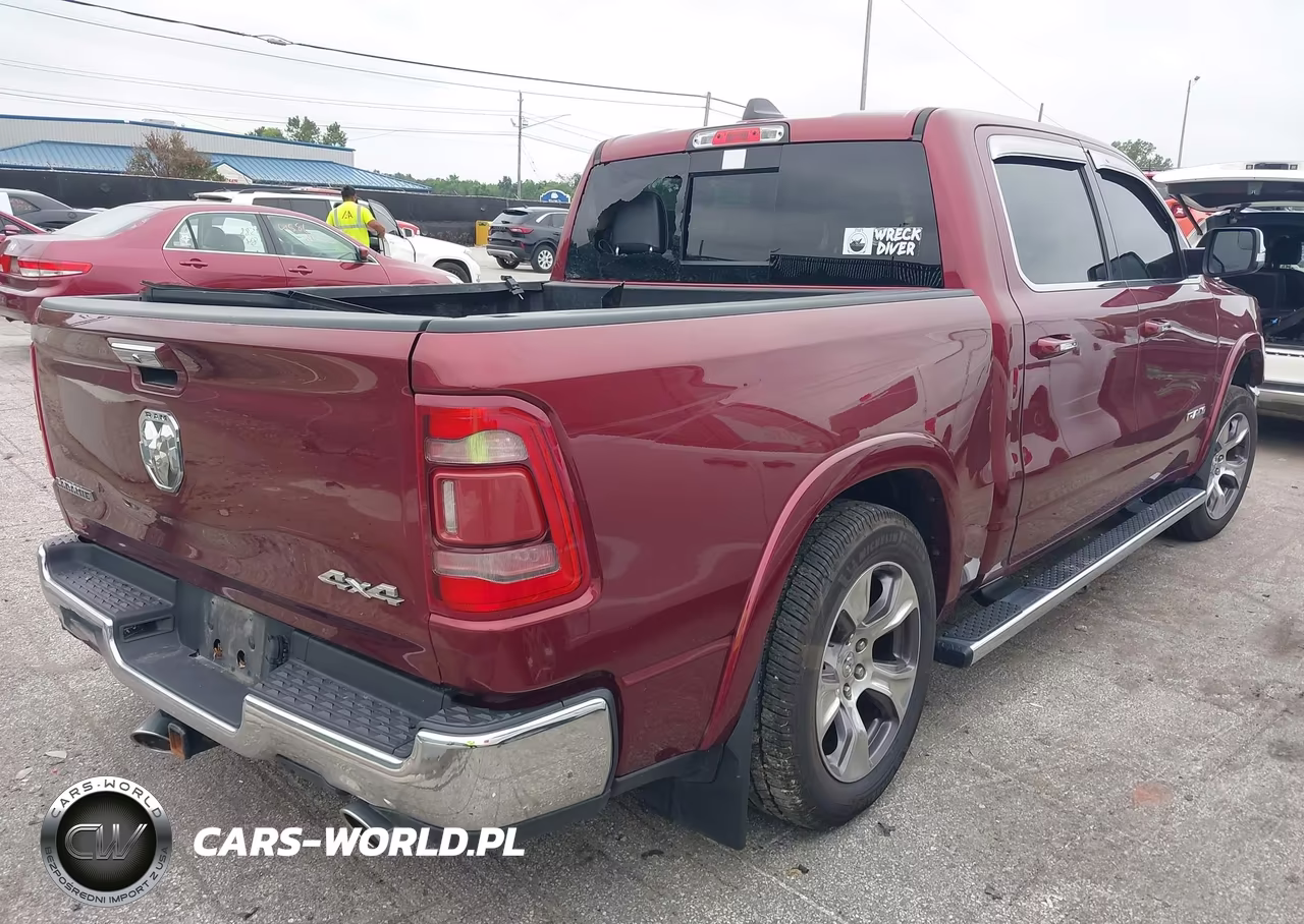 2021 Ram 1500 Laramie 4X4 5'7 Box VIN:1C6SRFJT7MN751543 - 4