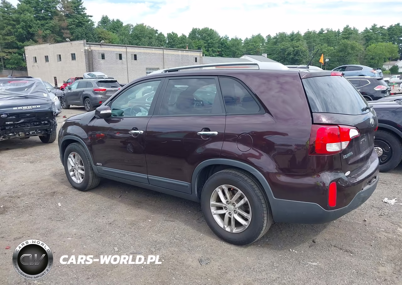 2014 Kia Sorento Lx VIN:5XYKTCA67EG489051 - 3