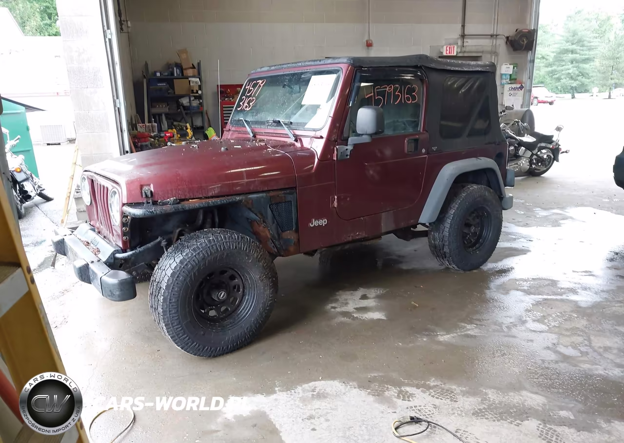 2003 Jeep Wrangler Se VIN:1J4FA29193P361957 - 2