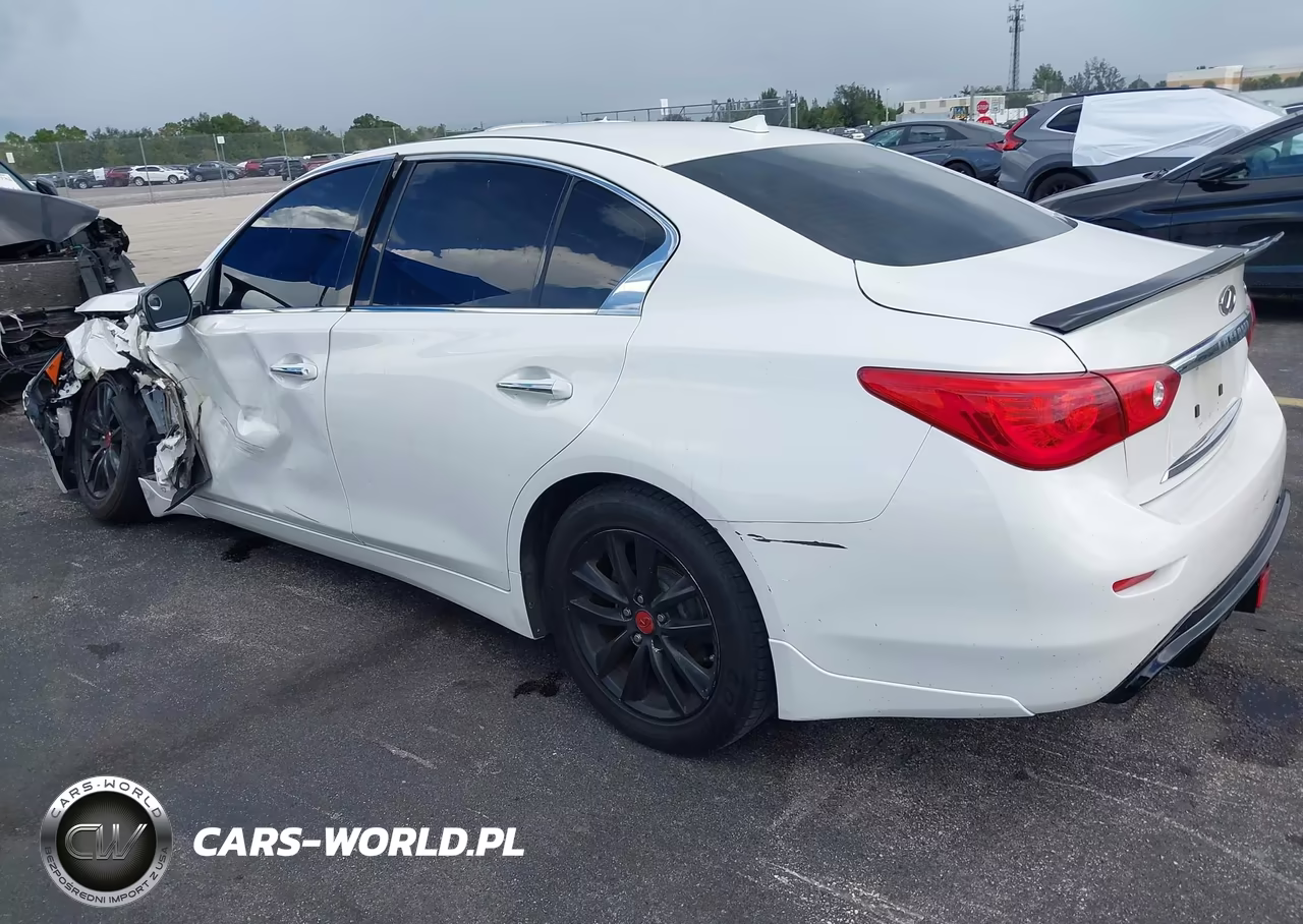 2014 Infiniti Q50 Premium VIN:JN1BV7ARXEM695980 - 3