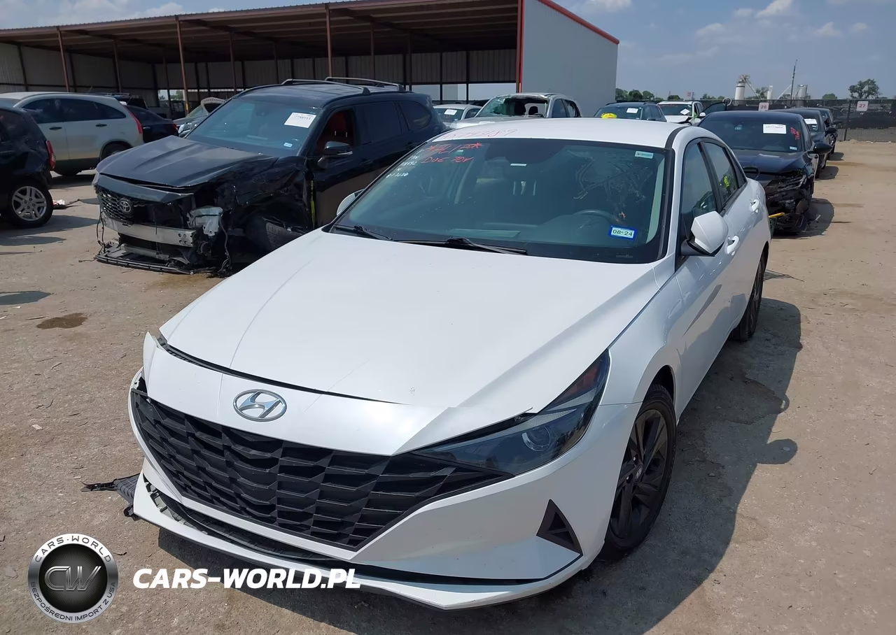 2021 Hyundai Elantra Sel VIN:5NPLM4AG7MH033445 - 2