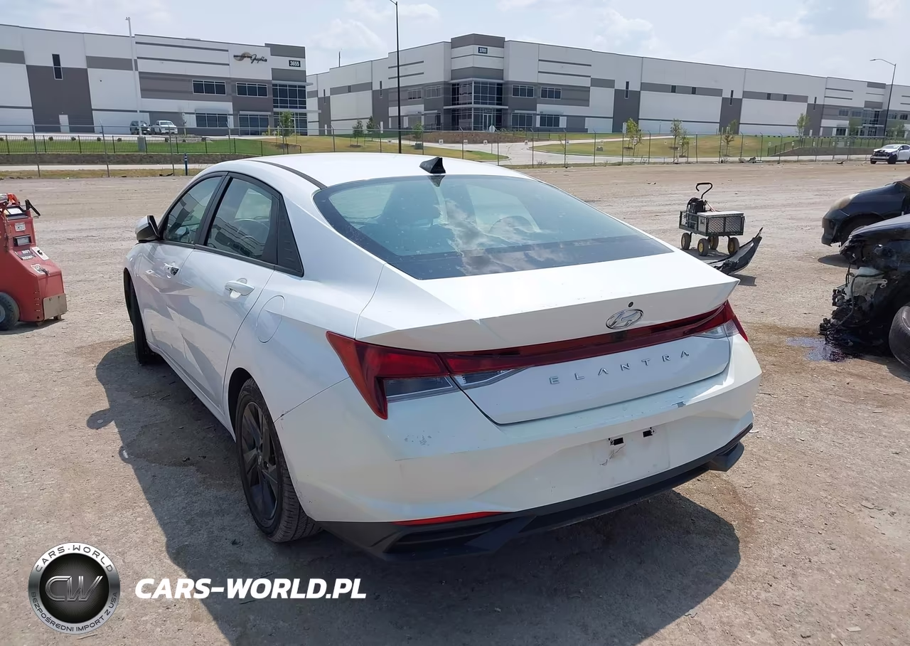 2021 Hyundai Elantra Sel VIN:5NPLM4AG7MH033445 - 3