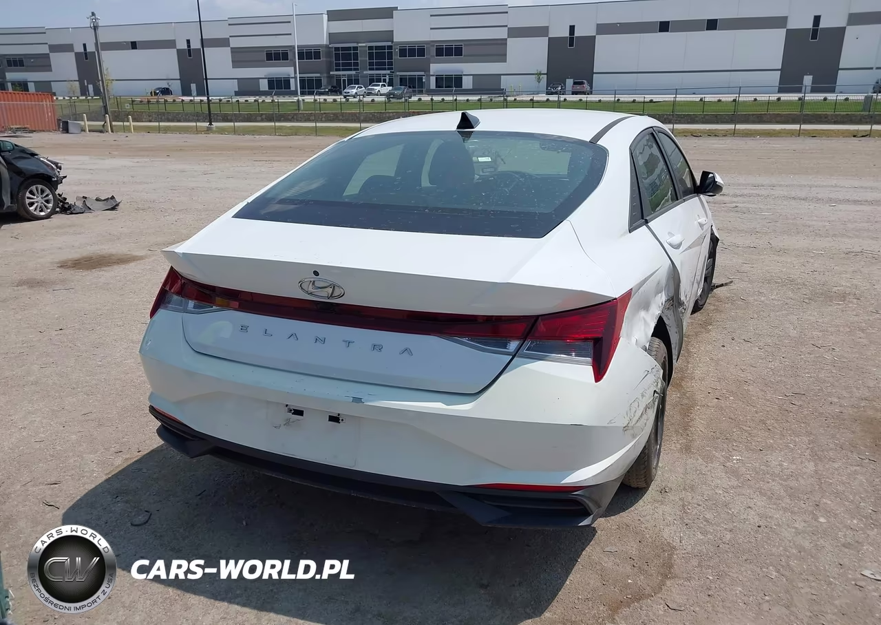 2021 Hyundai Elantra Sel VIN:5NPLM4AG7MH033445 - 4