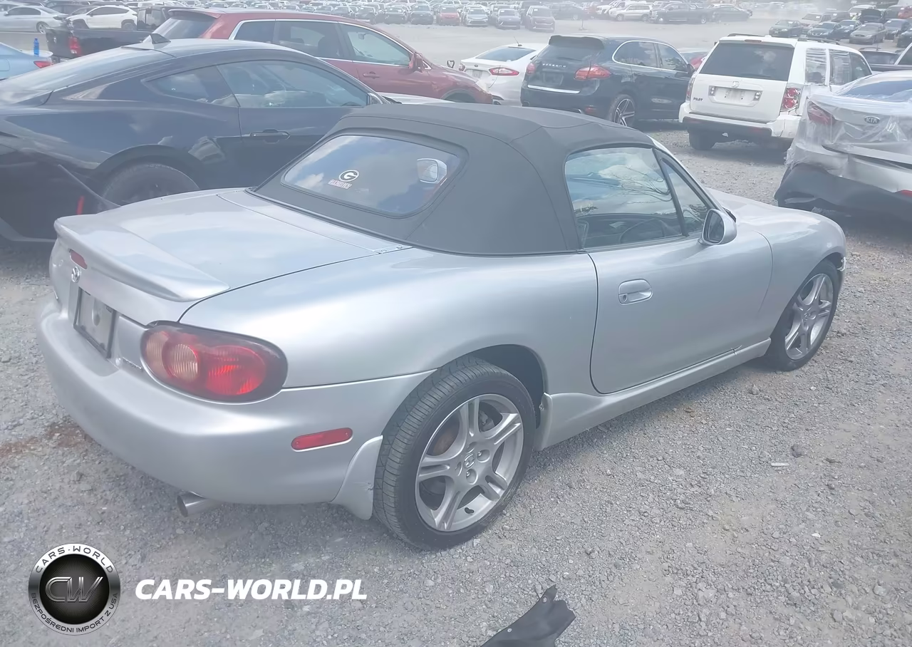 2005 Mazda Mx-5 Miata Cloth VIN:JM1NB353750414128 - 4
