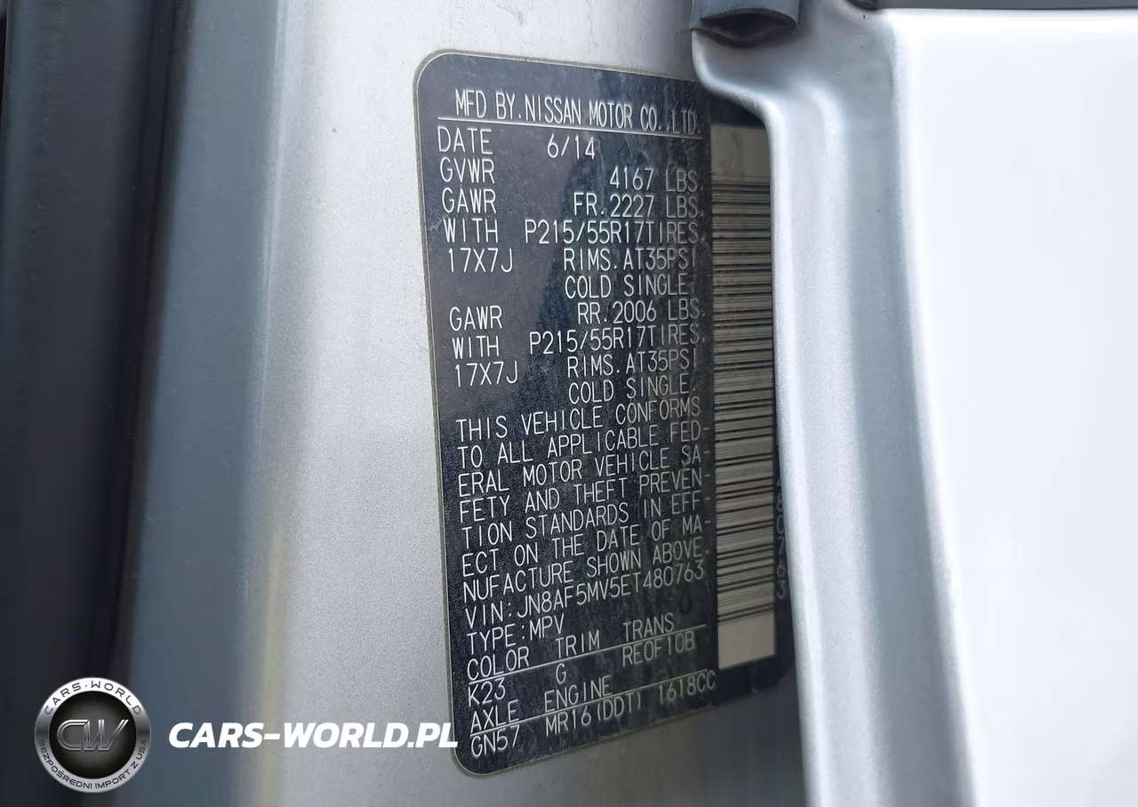 2014 Nissan Juke S VIN:JN8AF5MV5ET480763 - 9