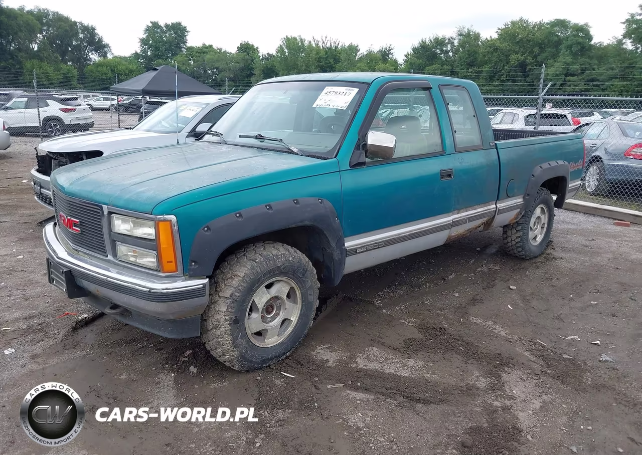 1993 GMC Sierra K1500 VIN:2GTEK19K1P1561851 - 2