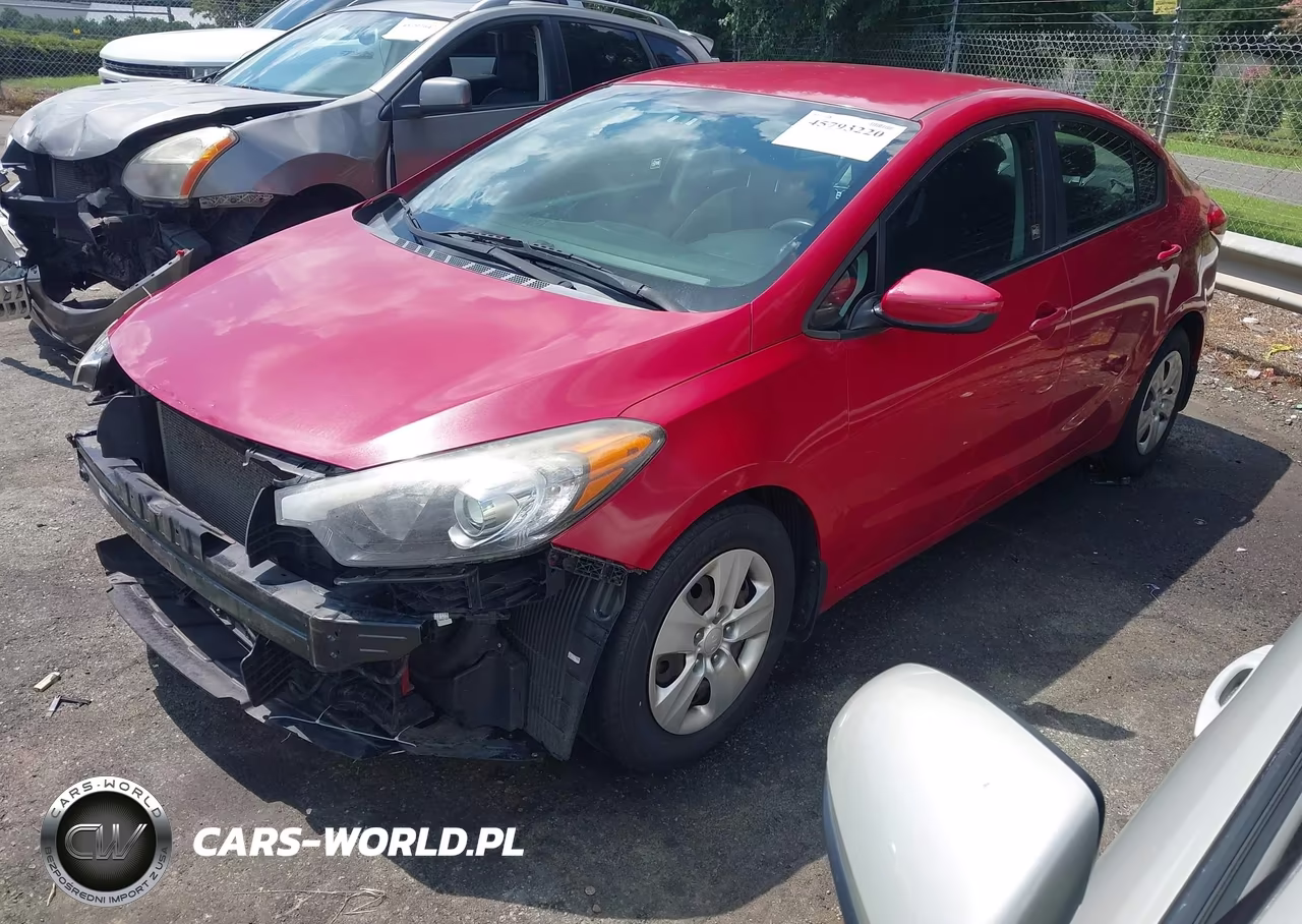 2016 Kia Forte Lx VIN:KNAFK4A68G5574998 - 2