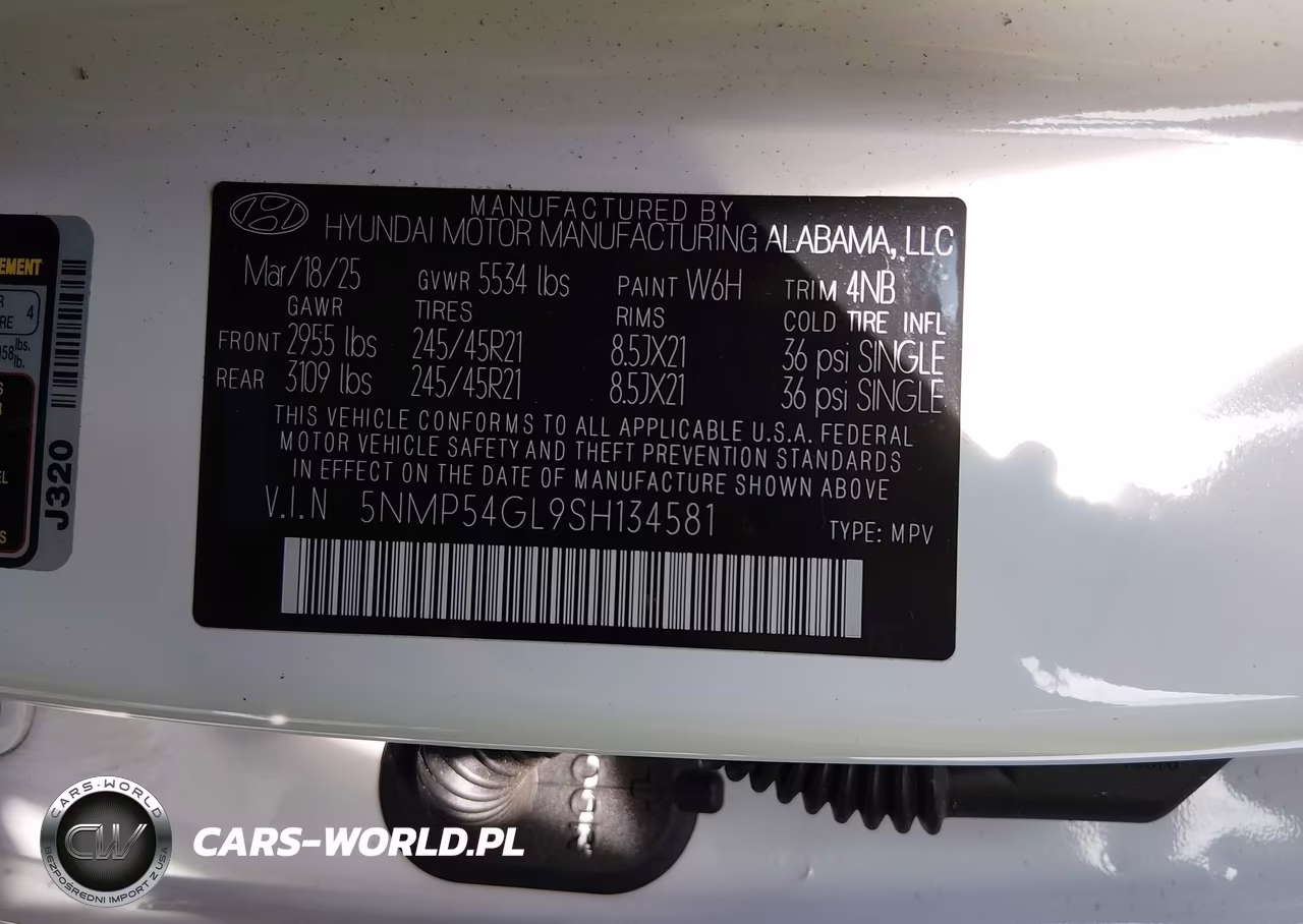 2025 Hyundai Santa Fe Calligraphy VIN:5NMP54GL9SH134581 - 9