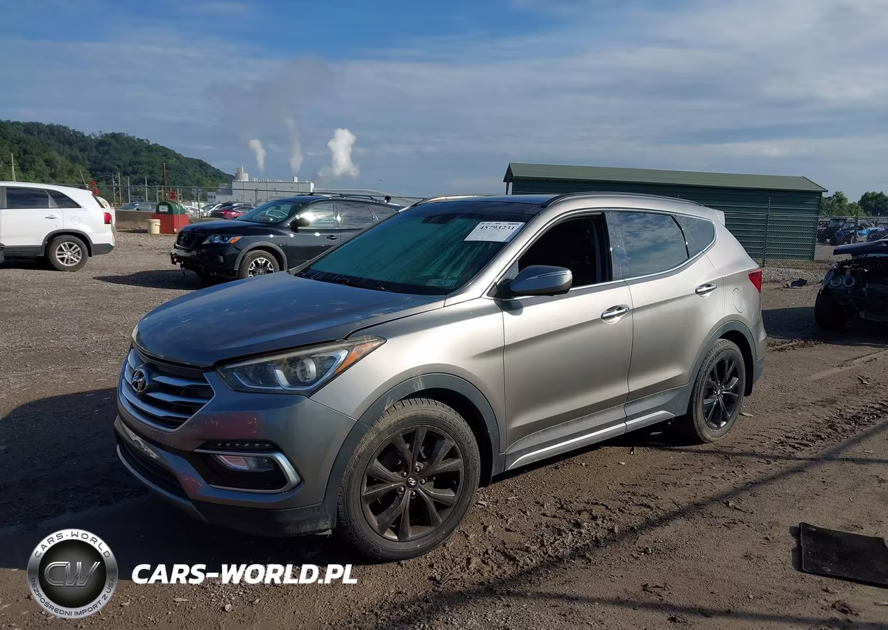 2017 Hyundai Santa Fe Sport 2.0T Ultimate VIN:5XYZWDLA4HG424126 - 2