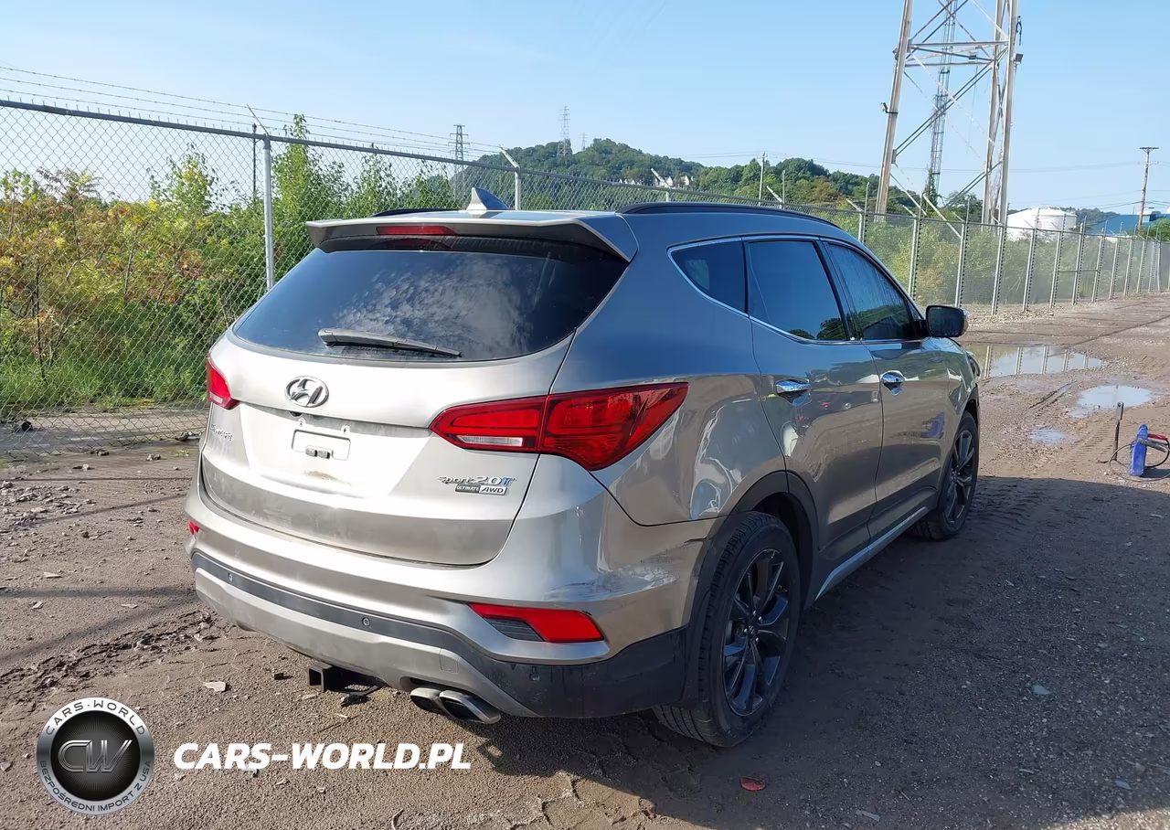 2017 Hyundai Santa Fe Sport 2.0T Ultimate VIN:5XYZWDLA4HG424126 - 4