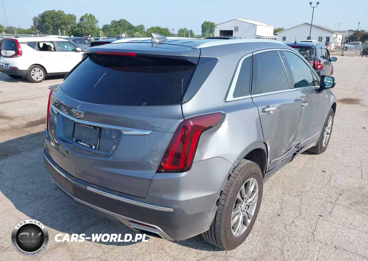2021 Cadillac Xt5 Fwd Premium Luxury VIN:1GYKNCRS1MZ103486 - 4