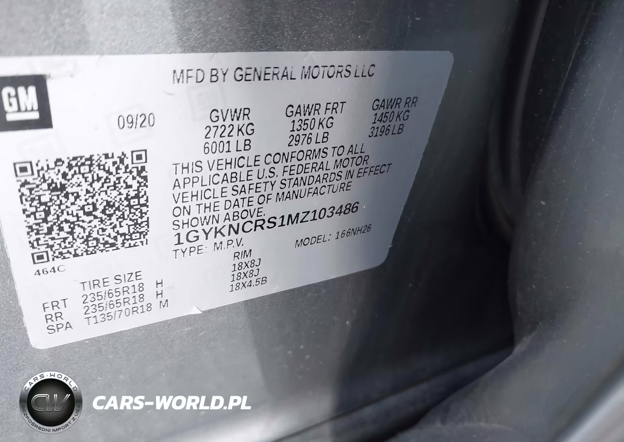 2021 Cadillac Xt5 Fwd Premium Luxury VIN:1GYKNCRS1MZ103486 - 9