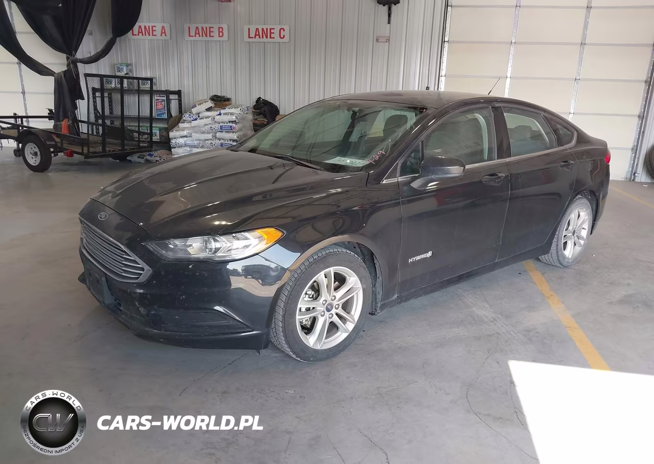 2018 Ford Fusion Hybrid S VIN:3FA6P0UU7JR100607 - 2