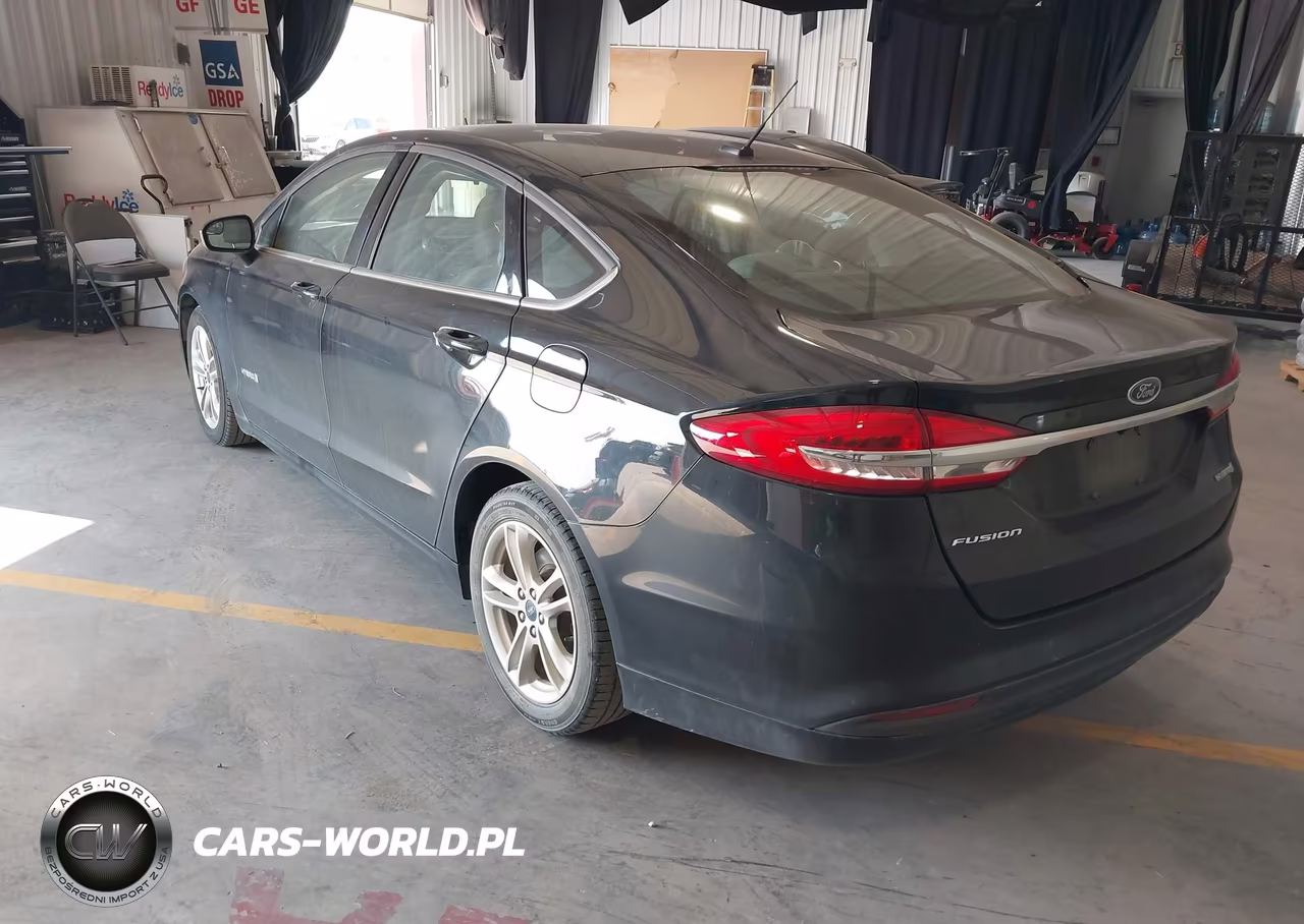 2018 Ford Fusion Hybrid S VIN:3FA6P0UU7JR100607 - 3